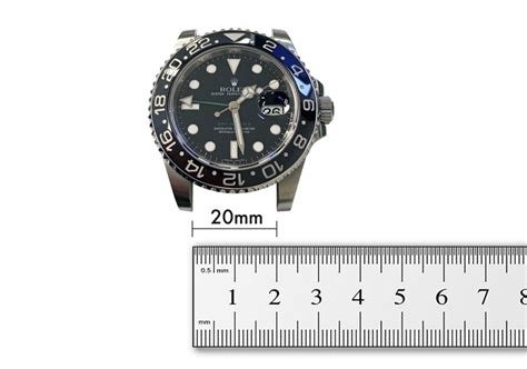 rolex 16220 lug width|Rolex explorer size chart.